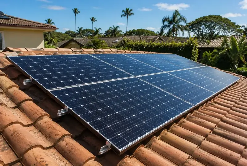 Installation de panneaux solaires à Beaufort